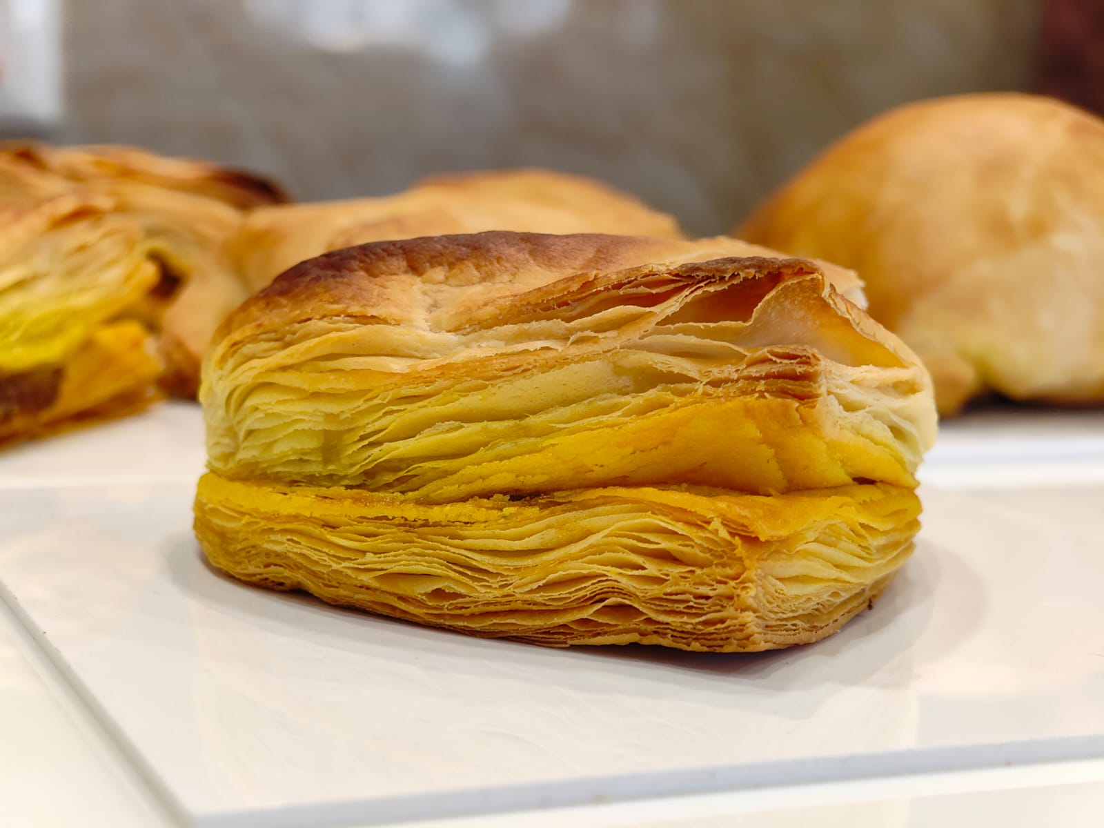 Mushroom Puff baked item